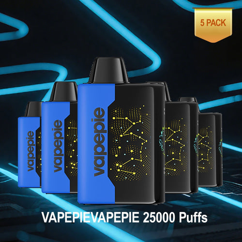 ✨5PCS Value Pack✨VAPEPIE 25000 PUFFS - 10 Flavors