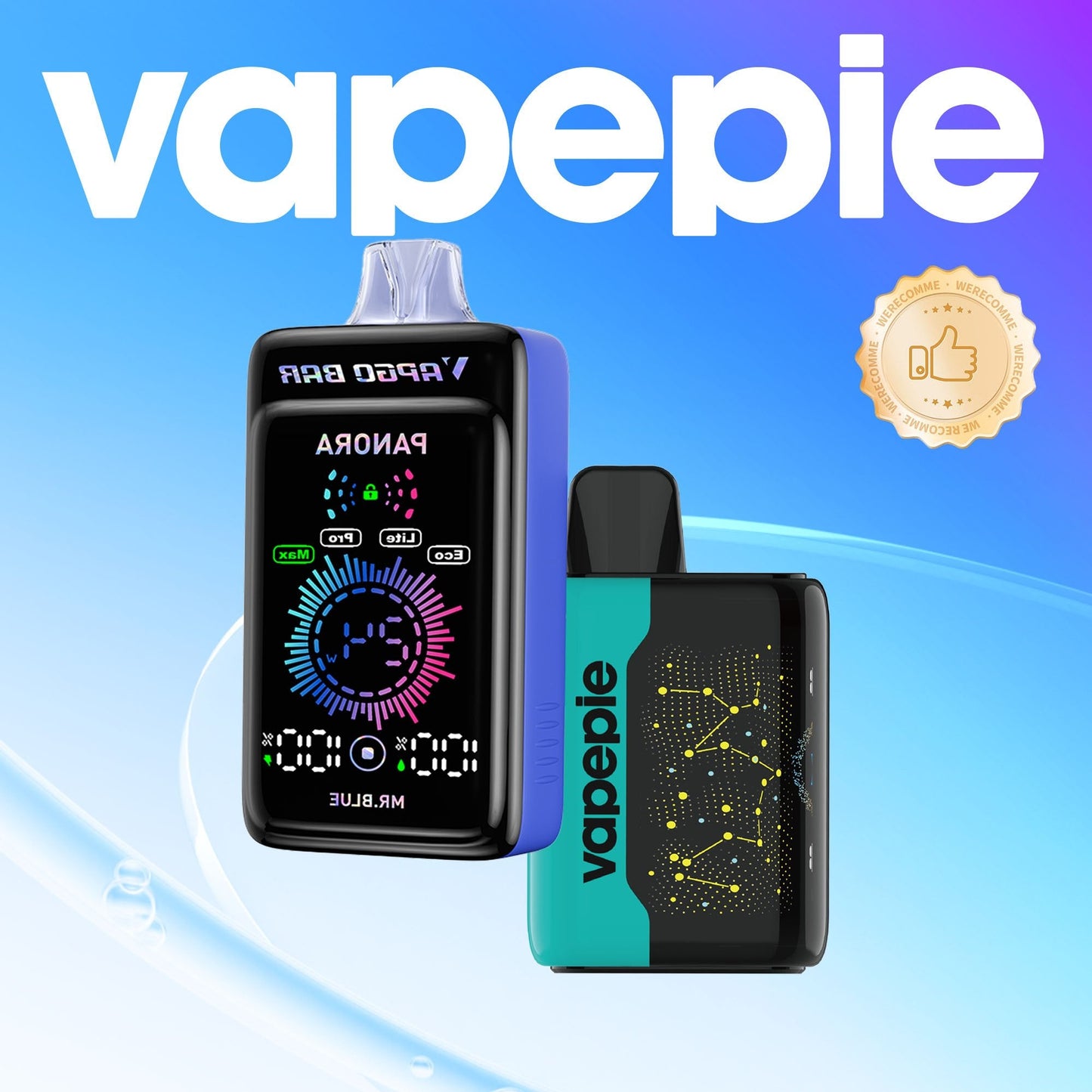 VAPEPIE 25 000 PUFFS Dupla Élmény – Kettős Vape, Kettős Élvezet!