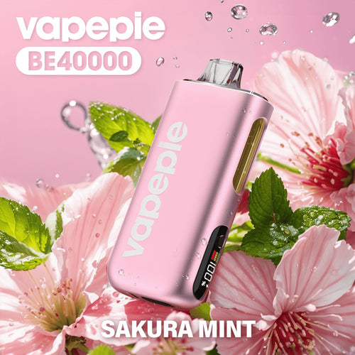 VAPEPIE Max 40000 slukk – Sakura Menta