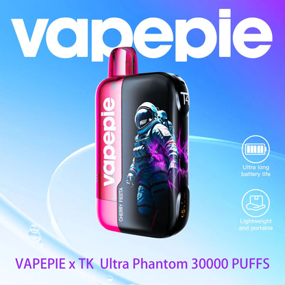 🌌 VAPEPIE x TK 🌌 Ultra Phantom 30000 PUFFS – Friss készlet érkezett!💥