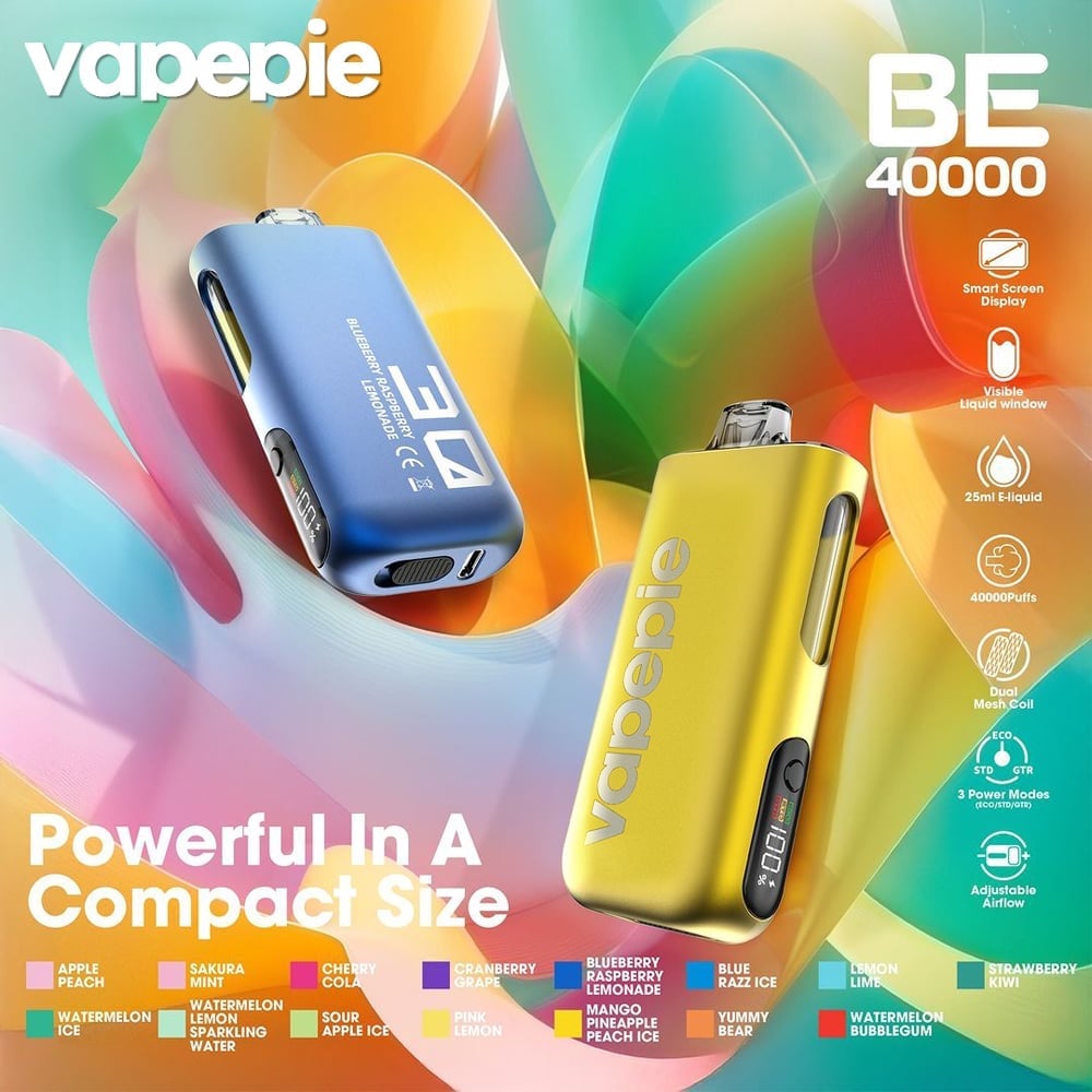 🏆 VAPEPIE Max 40000 PUFFS