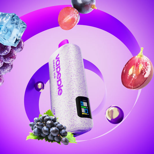 VAPEPIE PowerGo 9800 PUFFS –Szőlőjég