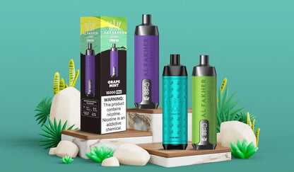 AL FAKHER 15000 Puffs-GRAPE MINT