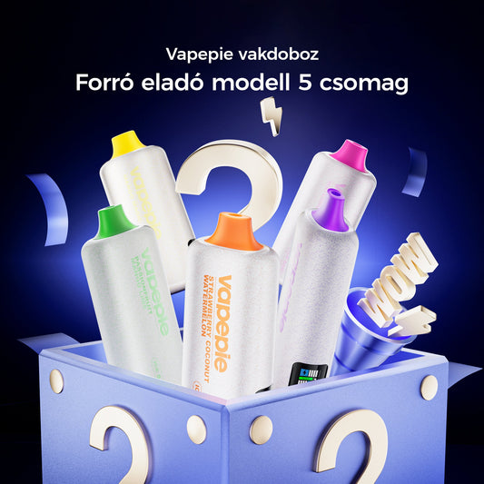 💎5 darabos meglepetésdoboz---VAPEPIE PowerGo 9800 PUFFS