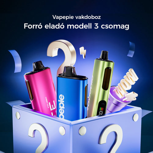 🎁3 db-os VAPEPIE Max 40000 PUFFS – Titokdoboz árzuhanás!