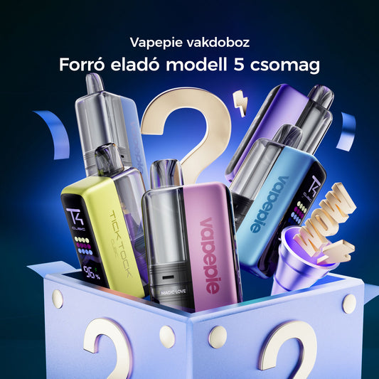 💎 5 db-os titokdoboz – VAPEPIE x TK Ultra X 15000 PUFFS meglepetéscsomag