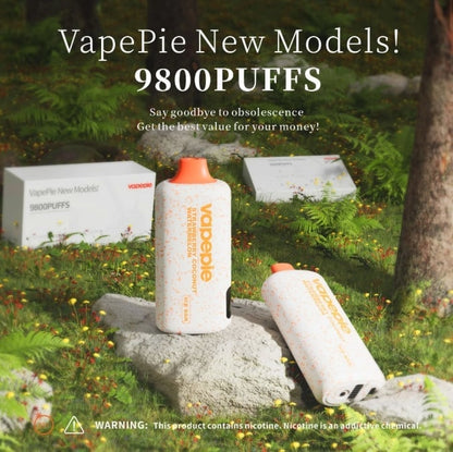 VAPEPIE PowerGo 9800 PUFFS – eper süti